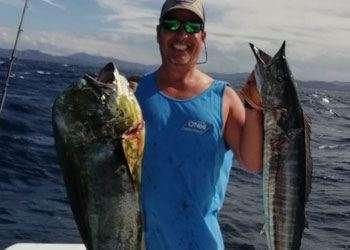 Salsa Tamarindo half day charter dorado and wahoo