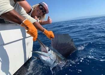 Talking Fish Tamarindo half day charter sailfish