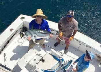 Talking Fish Tamarindo half day charter roosterfish