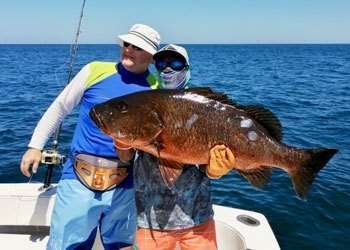 Outcast Tamarindo half day charter cubera snapper