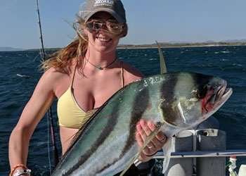 Rainbow Runner Tamarindo half day charter roosterfish