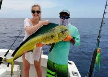 Outcast Tamarindo full day charter dorado