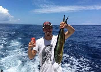 Capullo Tamarindo half day charter dorado