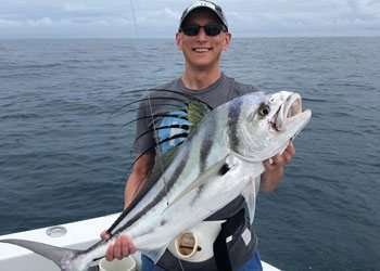 Capullo Tamarindo half day charter roosterfish