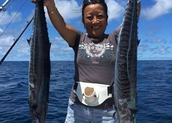 Rainbow Runner Tamarindo half day charter wahoo