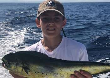 Capullo Tamarindo half day charter dorado