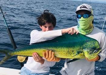 Outcast Tamarindo half day charter dorado