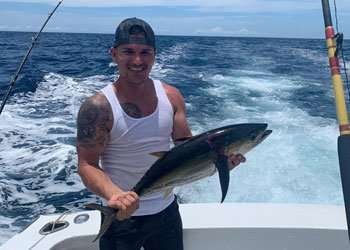 Capullo Tamarindo half day charter yellowfin tuna