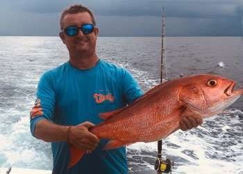 Capullo Tamarindo half day charter red snapper