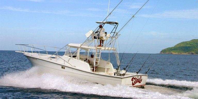 Capullo 36' Topaz Tamarindo charter boat