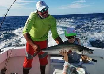 Salsa Tamarindo half day charter sierra mackerel