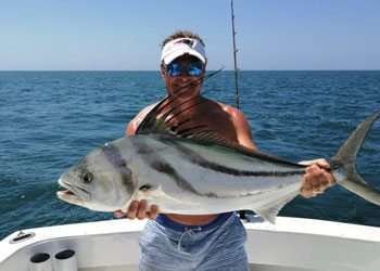 Outcast Tamarindo half day charter roosterfish