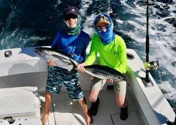 Outcast Tamarindo half day charter yellowfin tuna
