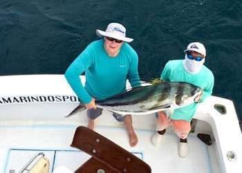 Talking Fish Tamarindo half day charter roosterfish