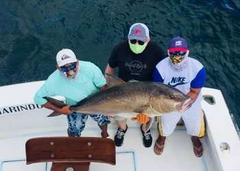 Talking Fish Tamarindo half day charter amberjack