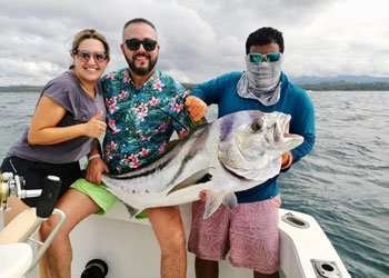 Outcast Tamarindo half day charter roosterfish