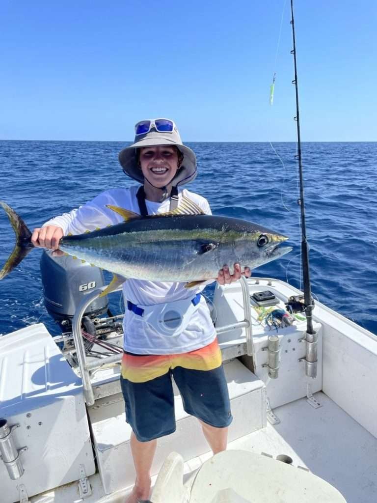 Rainbow Runner Tamarindo full day charter yellowfin tuna