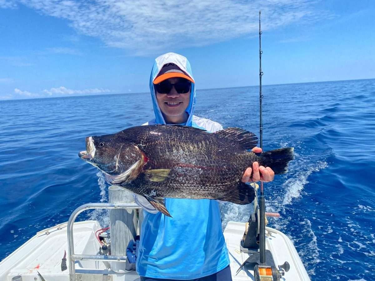 Capullo half-day charter triple tail grouper