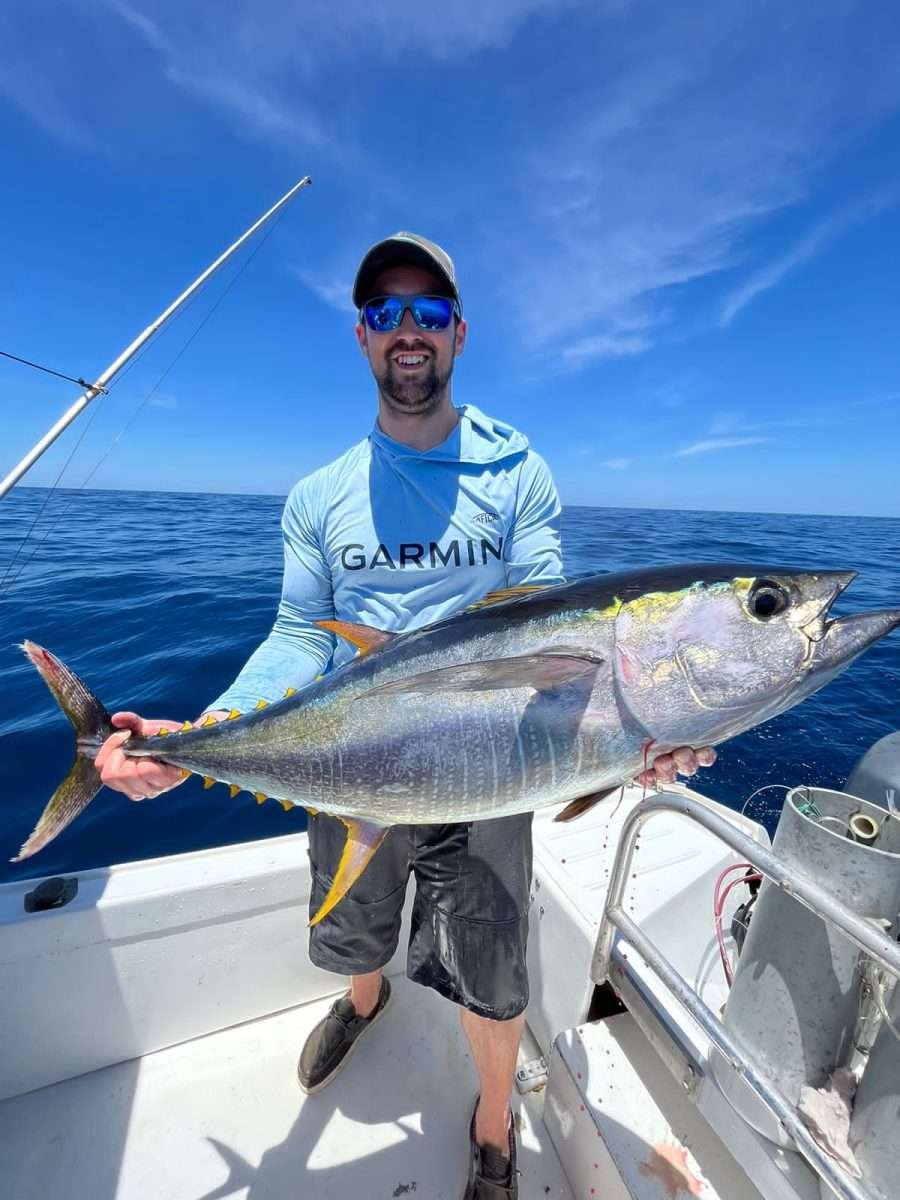 Rainbow runner Tamarindo 3/4 day charter yellowfin tuna