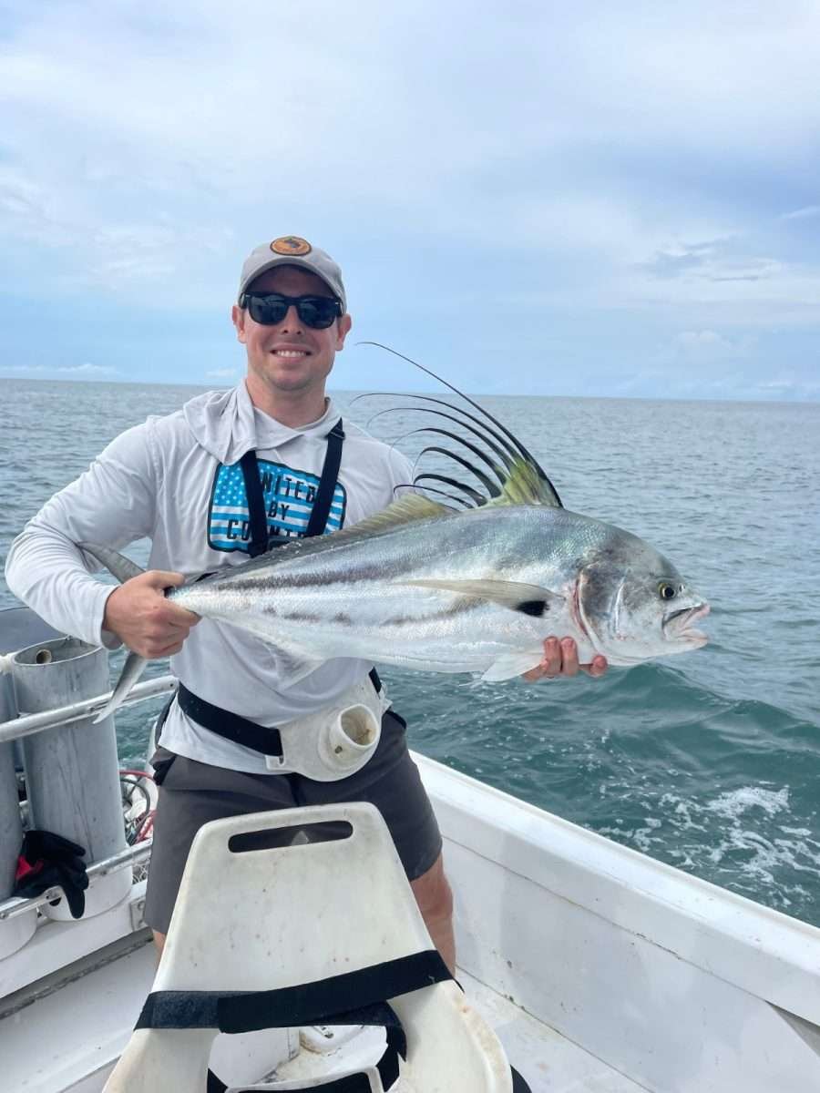 Rainbow Runner Tamarindo full day charter roosterfish