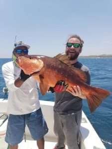 Outcast Tamarindo half day charter cubera snapper