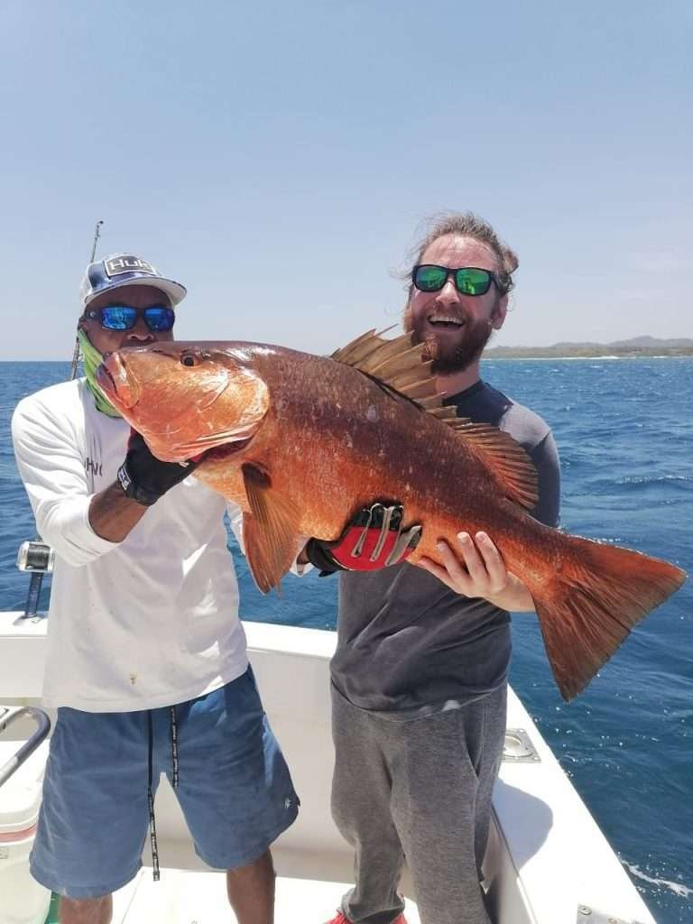 Outcast Tamarindo half day charter cubera snapper
